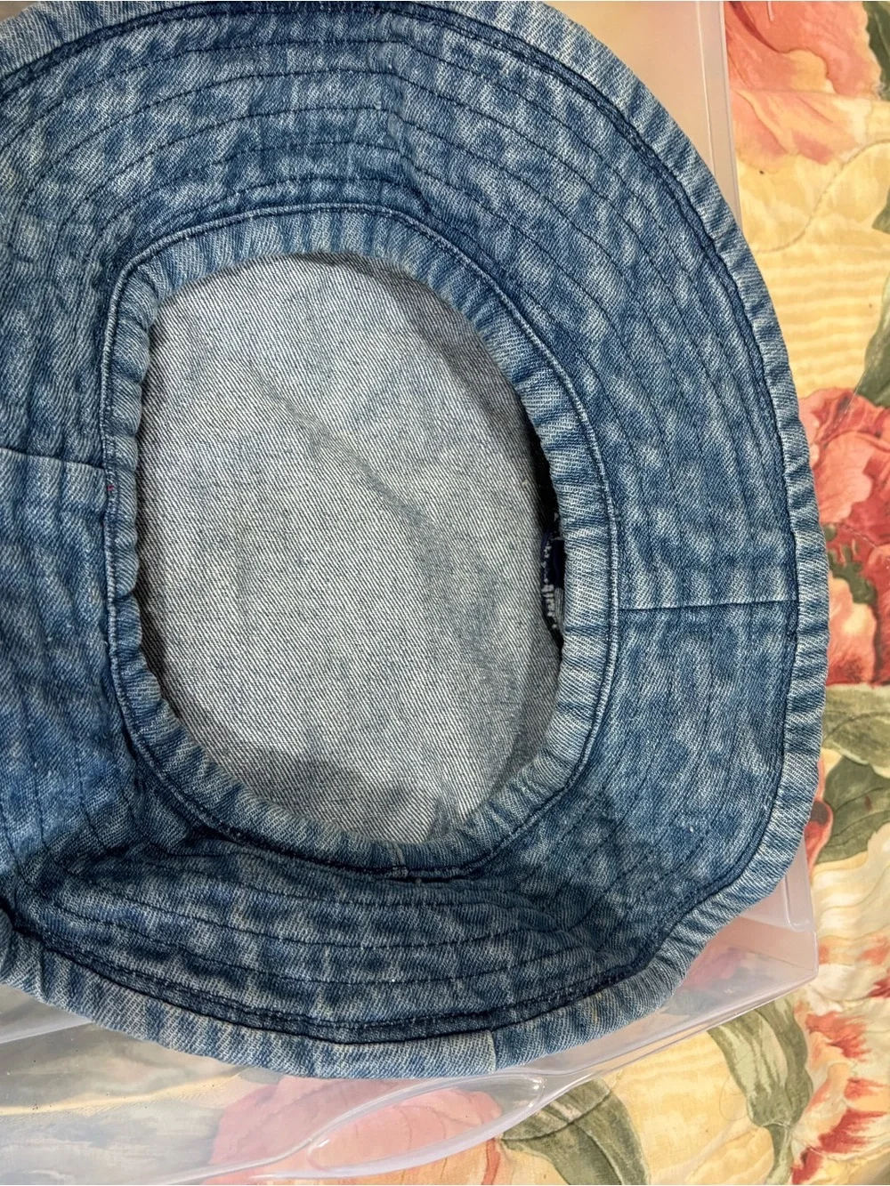 Women's Denim Bucket Hat - Casual Blue Summer Hat